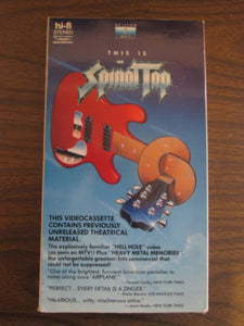 This Is Spinal Tap VHS 1987