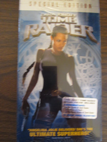 Lara Croft Tomb Raider Special Edition Movie Sealed VHS 2001