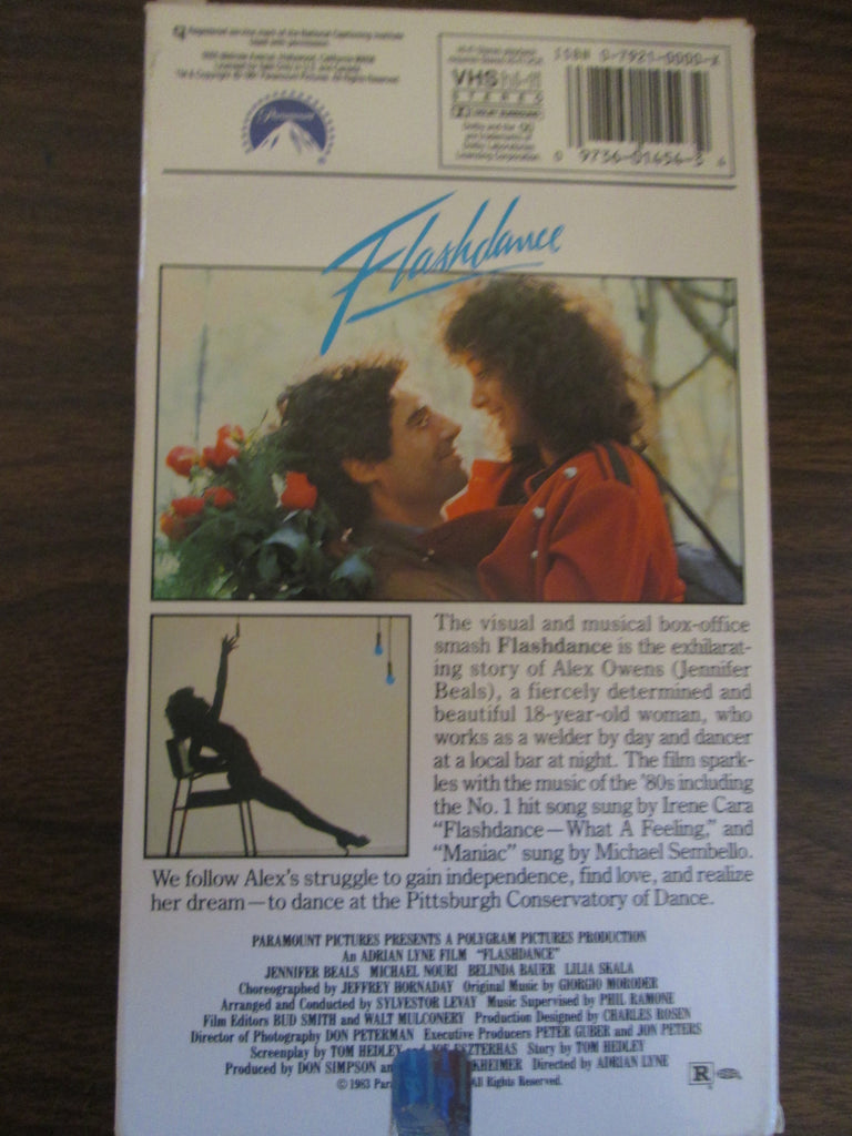 Flashdance Movie starring Jennifer Beals VHS 1983 – Fun Stuff Super Store