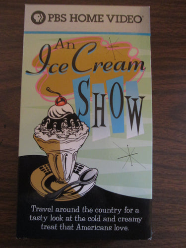 An Ice Cream Show VHS 1996