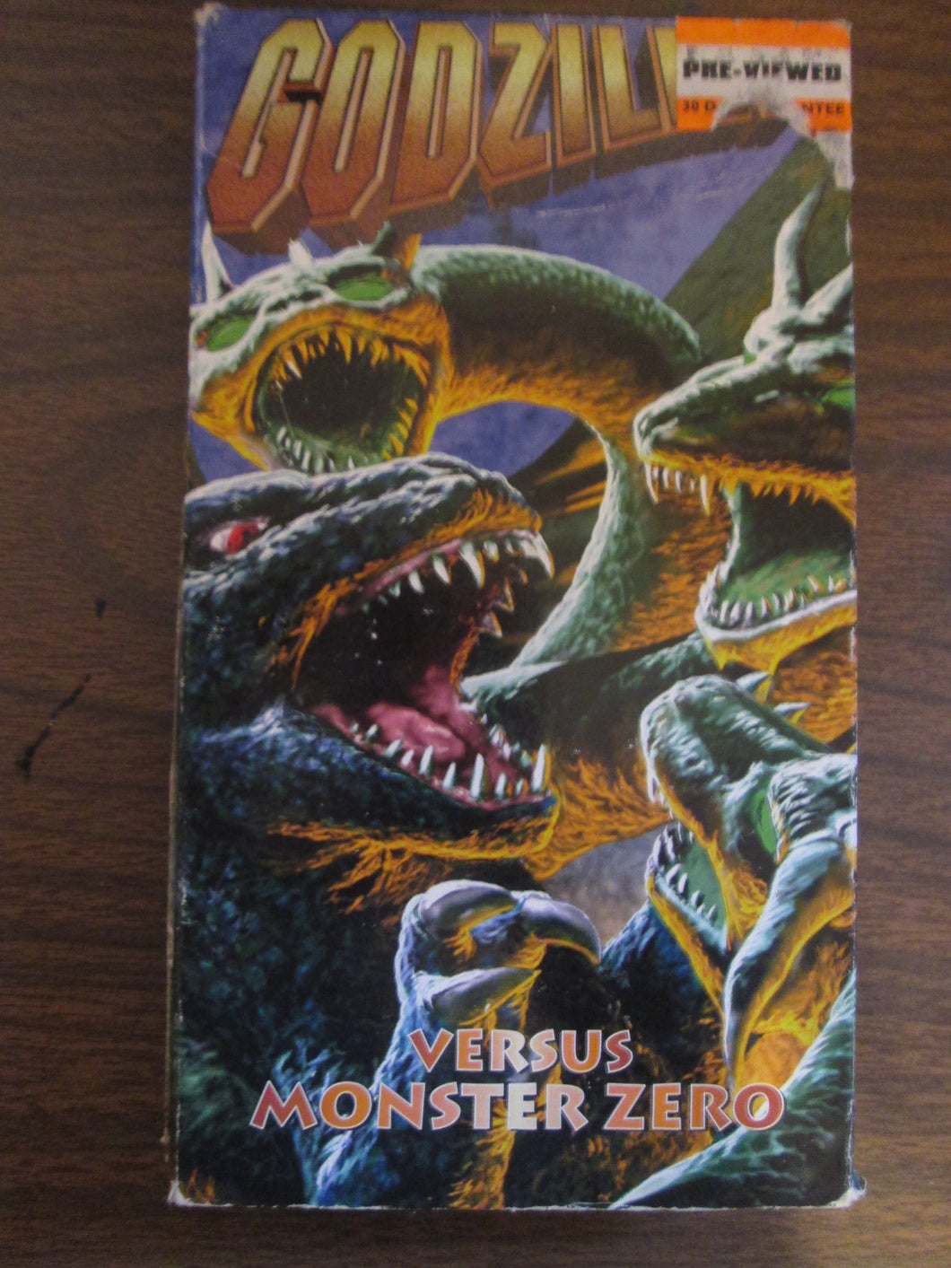 Godzilla Versus Monster Zero Movie VHS 1966