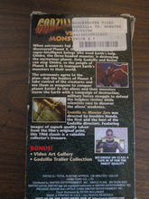 Godzilla Versus Monster Zero Movie VHS 1966