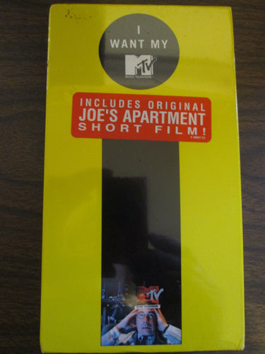 I Want My MTV includes Joe's Apartment Short Film VHS 1996