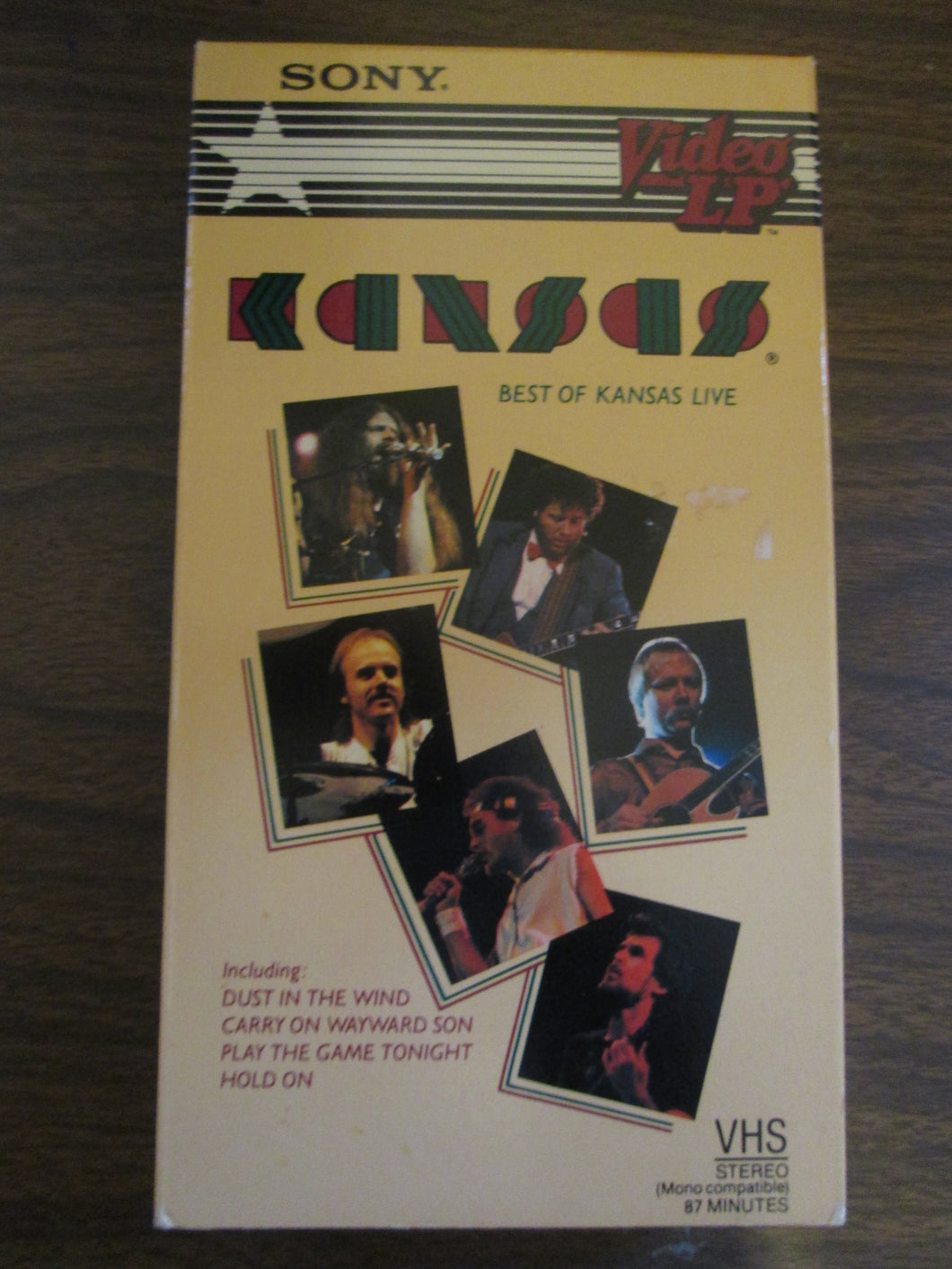 Kansas Best of Kansas Live VHS 1982