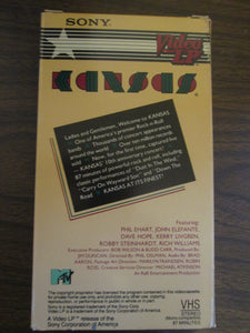 Kansas Best of Kansas Live VHS 1982