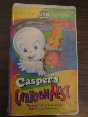 Casper's Cartoon Fest - cartoons that inspired the movie Sealed VHS 1995