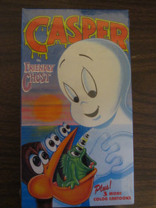 Casper The Friendly Ghost Cartoon Sealed VHS 1991