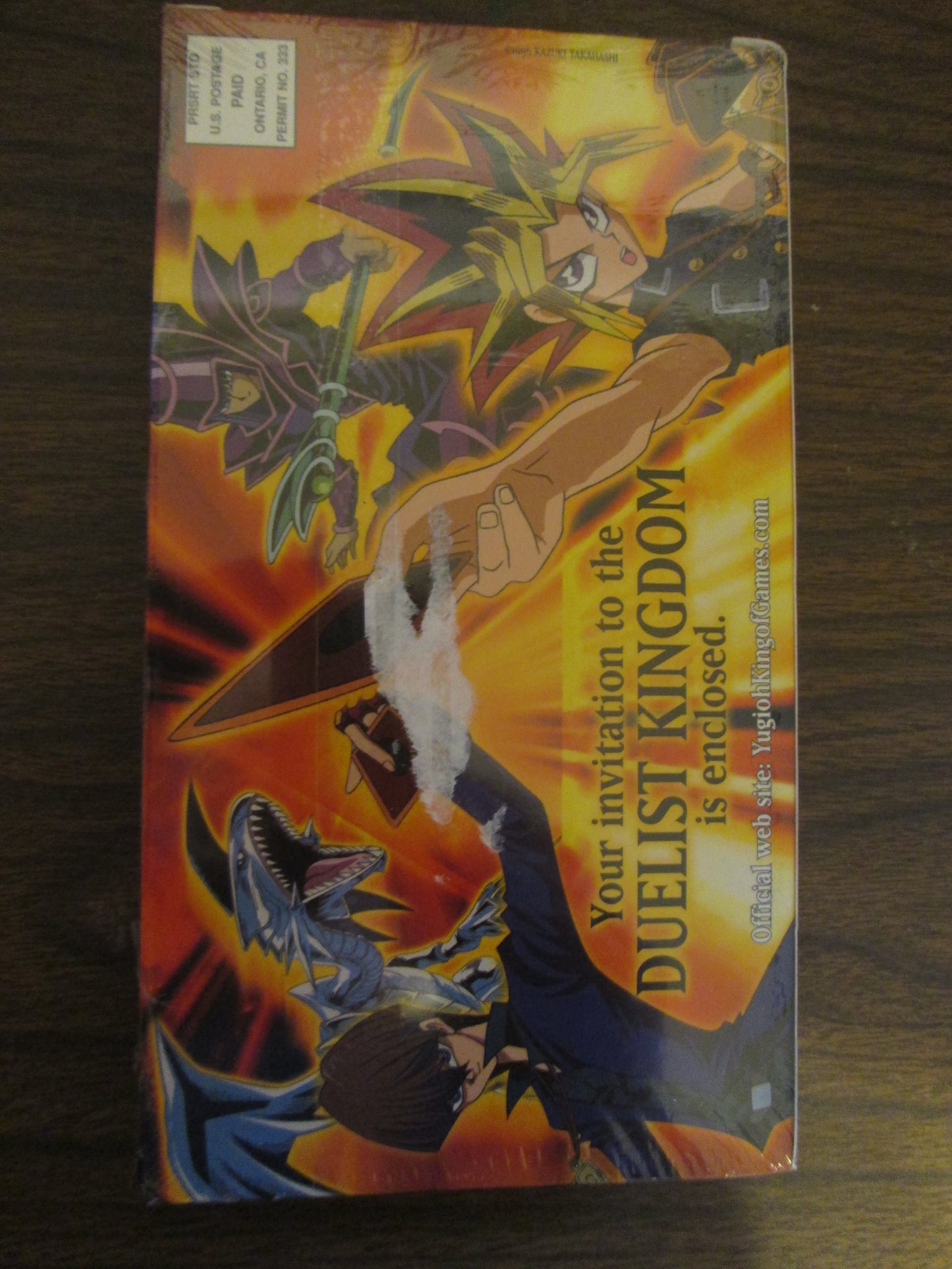 yugioh duelist kingdom invitation cards Did You Get This 2001 Yu-Gi-Oh Tape in the Mail? Yu-Gi-Oh! - Duelist Kingdom -