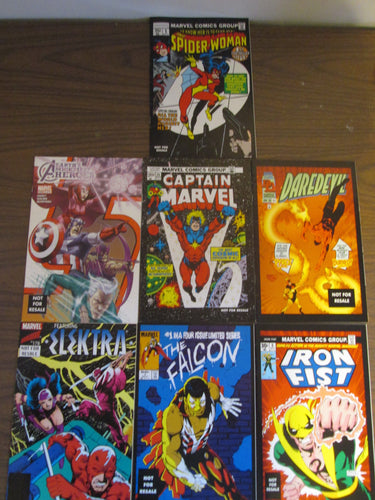 Marvel set of 7 Not For Resale Comics (See List) 2003-2006