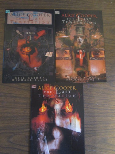 Alice Cooper The Last Temptation Complete Set Book One to Book Three 1994