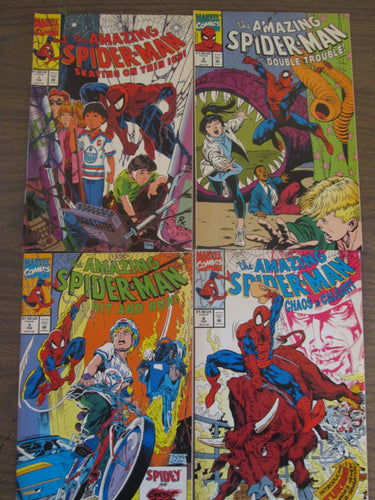 Amazing Spider-Man Skating On Thin Ice Complete Set #1-#4 1993