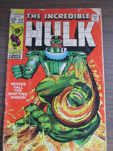 Incredible Hulk #113 1968