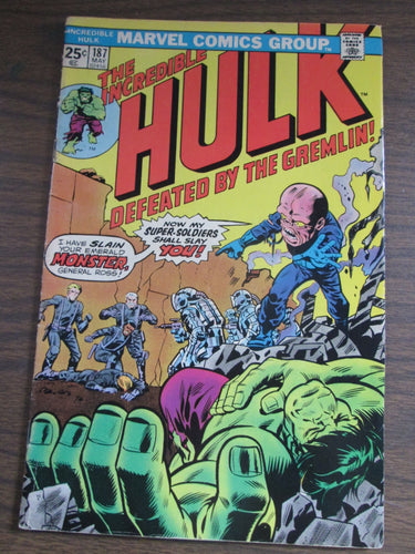 Incredible Hulk #187 1975