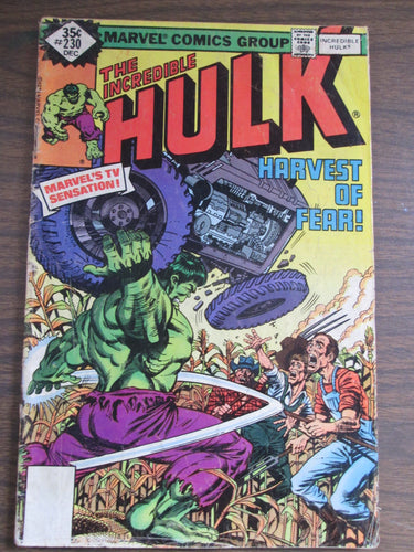 Incredible Hulk #230 1978