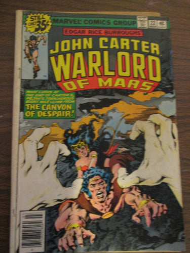 John Carter Warlord of Mars #22