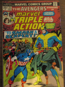 Marvel Triple Action starring the Avengers #25 1975