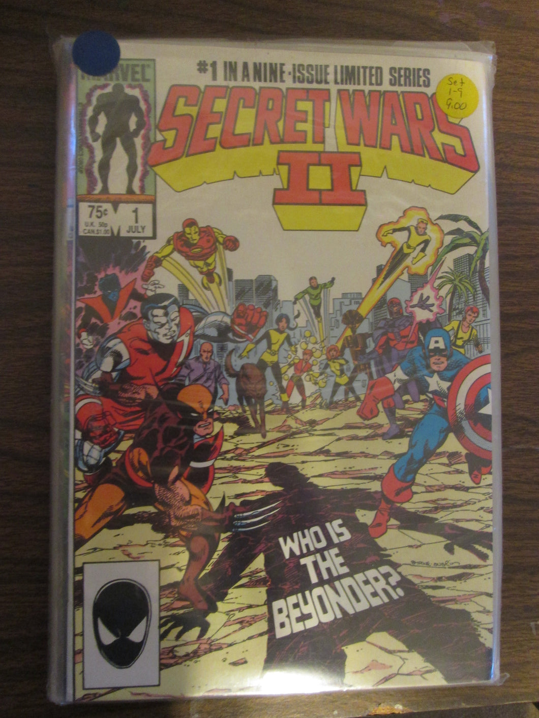 Secret Wars II Complete Set #1 - #9