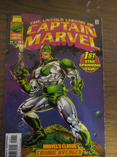 Untold Legend of Captain Marvel Complete Set #1-#3 1996