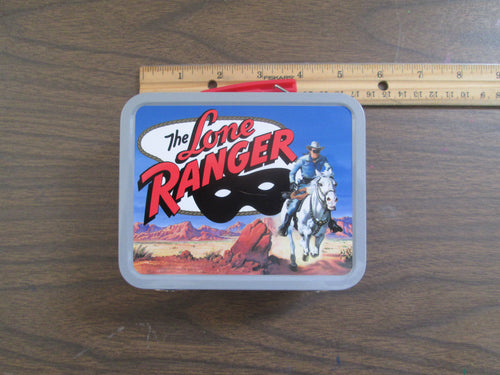 Lone Ranger and Tonto Miniature Lunch Box 2002 Cheerios General Mills 5x4x2