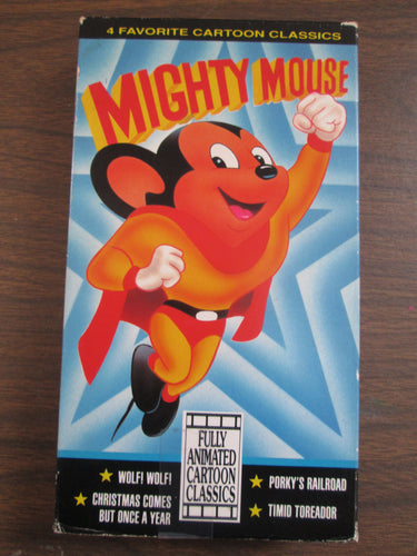 Mighty Mouse VHS 1992