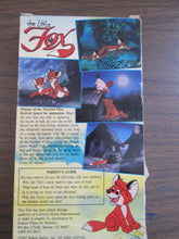 The Little Fox VHS 1987