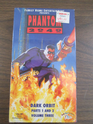 Phantom 2040 Dark Orbit Sealed VHS 1994