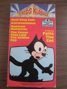 Felix the Cat Kids Klassics VHS 1985