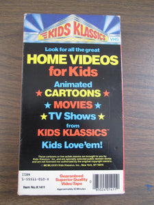 Felix the Cat Kids Klassics VHS 1985