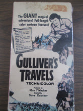 Gulliver's Travels 1939 Animated in Technicolor VHS