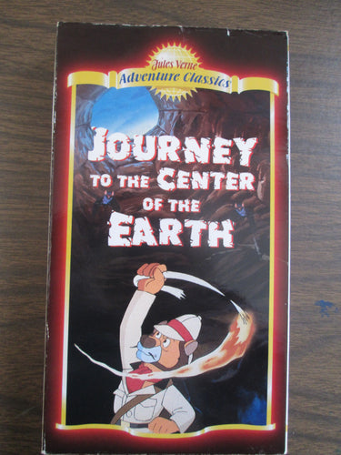 Journey to the Center of the Earth Animated VHS 1998