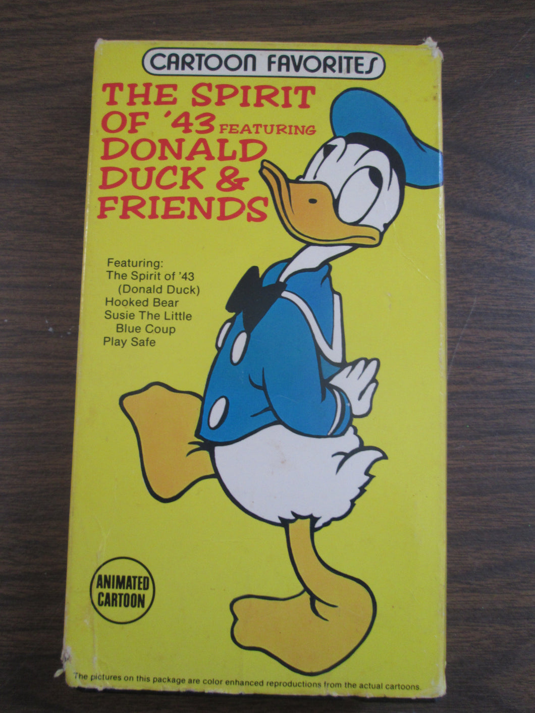 The Spirit of '43 Featuring Donald Duck & Friends VHS 1990