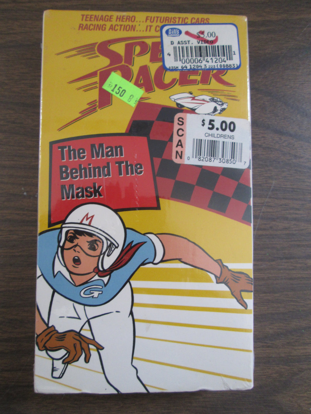 Speed Racer The Man Behind the Mask Sealed VHS 1993 – Fun Stuff Super Store