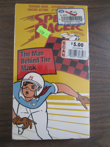 Speed Racer The Man Behind the Mask Sealed VHS 1993