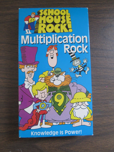 School House Rock Multiplication Rock VHS 1995