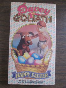 Davey & Goliath Happy Easter Sealed  VHS 1990