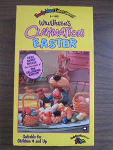 Will Vinton's Claymation Easter VHS 1990