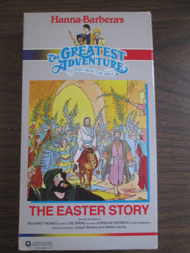The Easter Story Hanna-Barbera's The Greatest Adventure Stories from the Bible  Animated VHS 1989