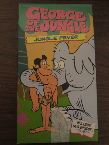 George of the Jungle Jungle Fever VHS 1997