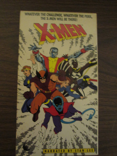 X-Men Marvel Narrated by Stan Lee VHS 1988