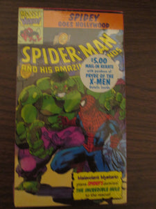Spider-Man and His Amazing Friends Vol 3 Spidey Goes Hollywood Sealed VHS 1992