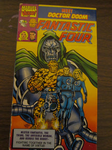 Fantastic Four Marvel Vol 2 Meet Doctor Doom VHS 1992