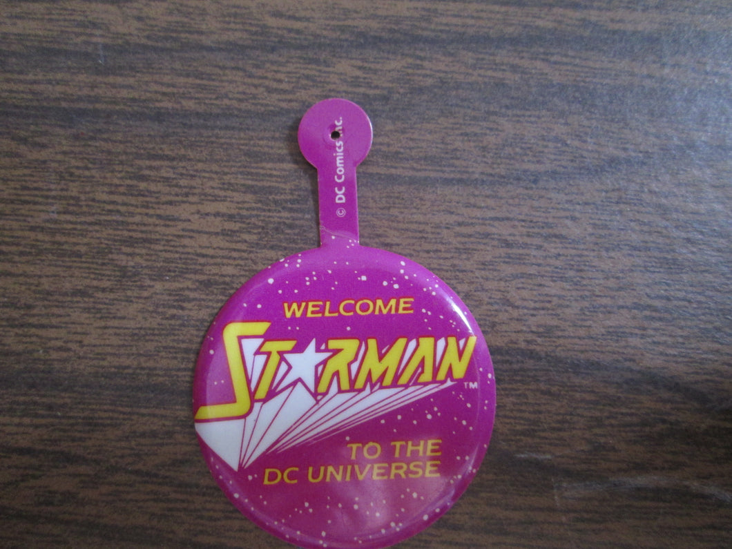 Welcome Starman To the DC Universe Clasp Pin