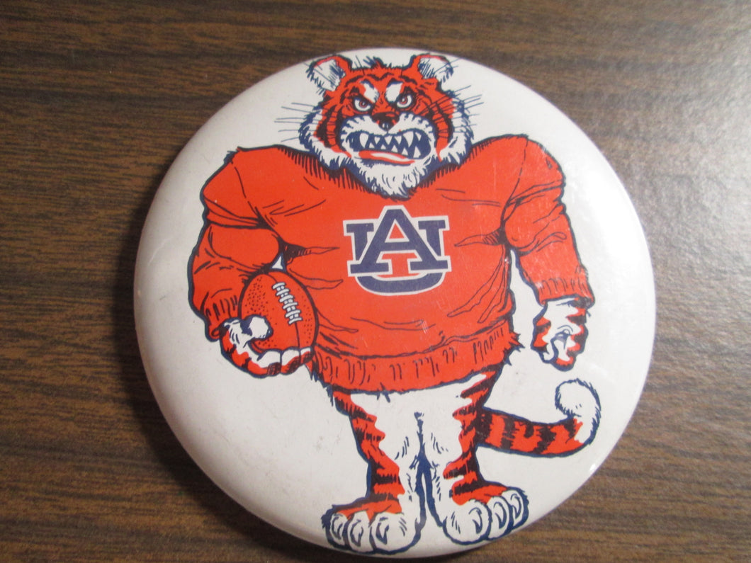 Auburn Tigers Button Pin 1973