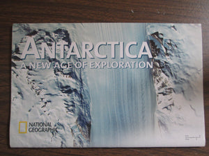 Antarctica A New Age of Exploration Map, never unfolded 2002