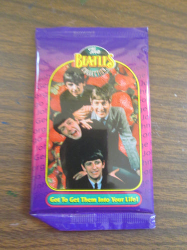 Beatles Collection UNOPENED Pack of 10 trading Cards River Group 1993