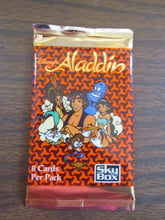 Disney's Aladdin 8 Pack Trading Cards Unopened