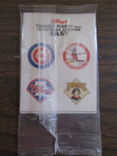 Kellogg's Frosted Flakes National League East Set of 4 Stickers