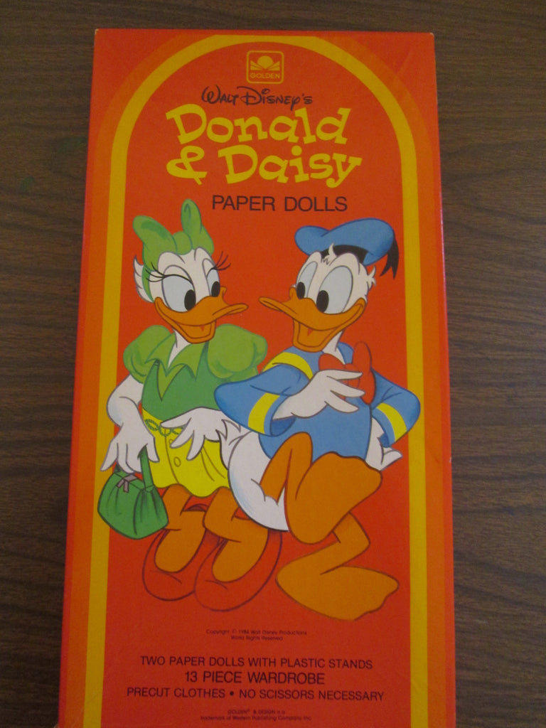 Walt Disney's Daisy & Donald Paper Dolls 1984 – Fun Stuff Super Store