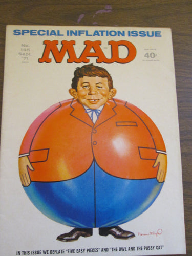 Mad Magazine #145 1971