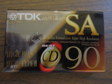 TDK SA90 High Bias Cassette Tape Sealed